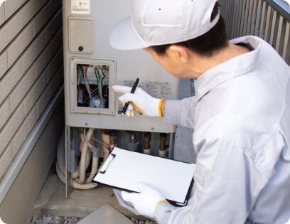 配管・水回りもトータルチェックで安心！