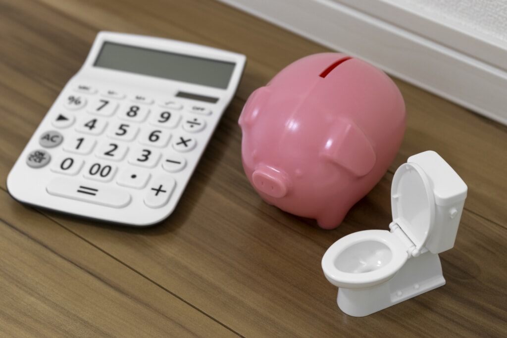 トイレの水位異常を修理する場合の費用相場