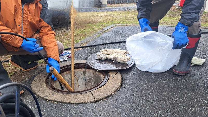 汚水枡のつまり・溢れを予防する方法