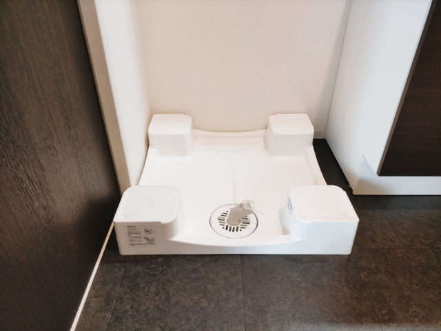 洗濯パンの掃除はかさ上げでもっと楽になる