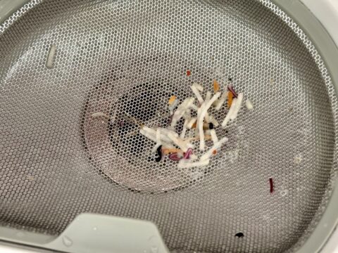 キッチン排水溝が汚れないための排水ネット