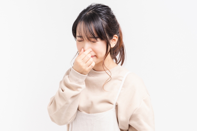 キッチン排水溝から悪臭がする