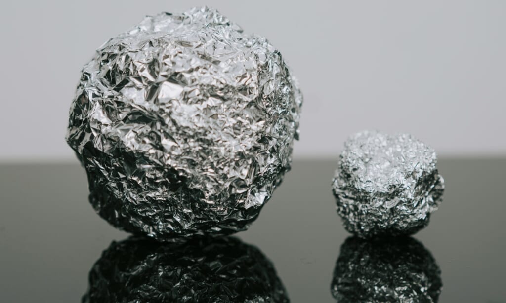 キッチン排水溝に使うアルミホイル