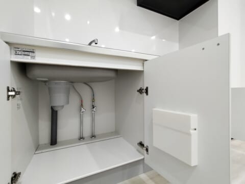 キッチン全体が臭くなる可能性もあるシンク下