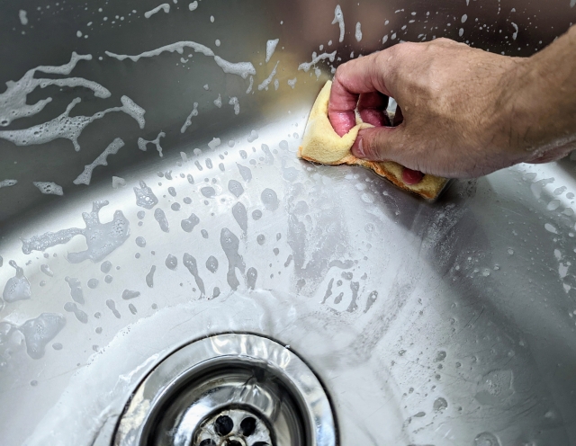 ステンレスシンクの掃除方法
