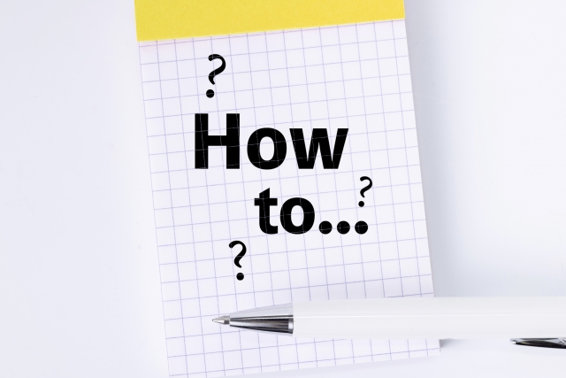 Howtoとペン