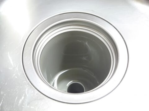 キレイに保たれたキッチンの排水溝