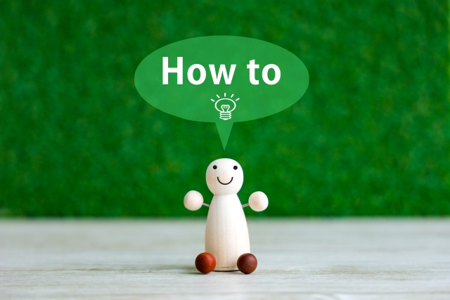 Howtoの文字