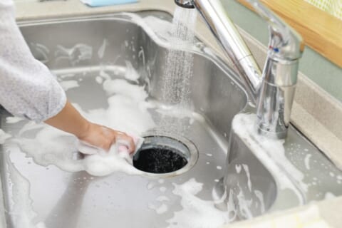 ステンレスキッチンの掃除方法