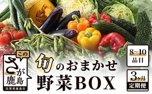 【佐賀県鹿島市】旬の恵みを楽しむ！返礼品「おまかせ野菜BOX定期便（3ヶ月）」の魅力