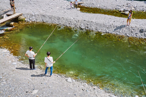 氷川国際ます釣場