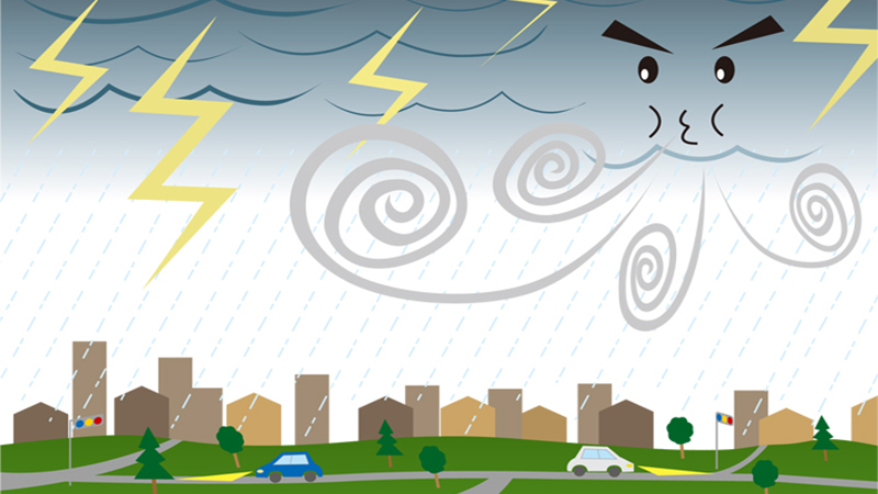 自然災害の場合は適宜対処する