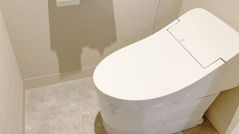 トイレの床や壁