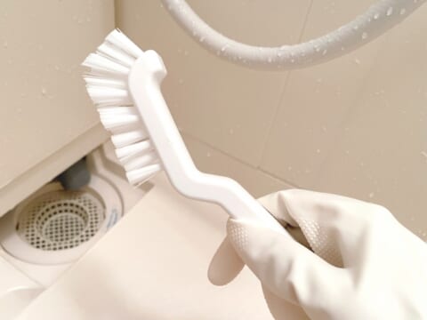 お風呂掃除のブラシ