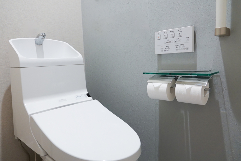 タンクのみの交換ができない「タンク一体型トイレ」