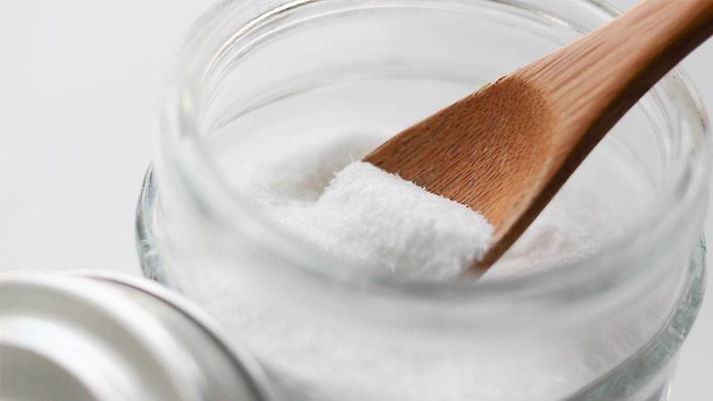 重曹を置いておく