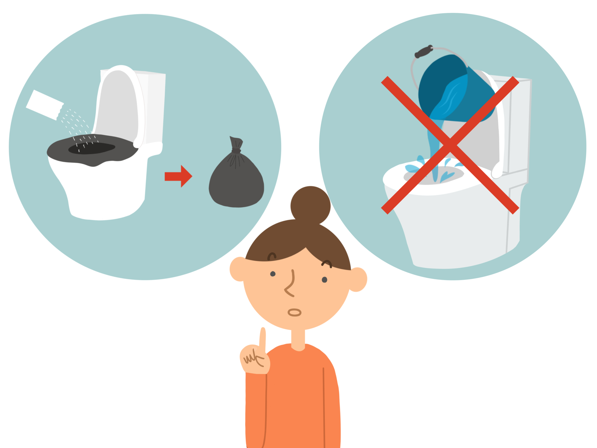 非常用トイレの配布は、災害時の生活を支える重要な取り組みです。