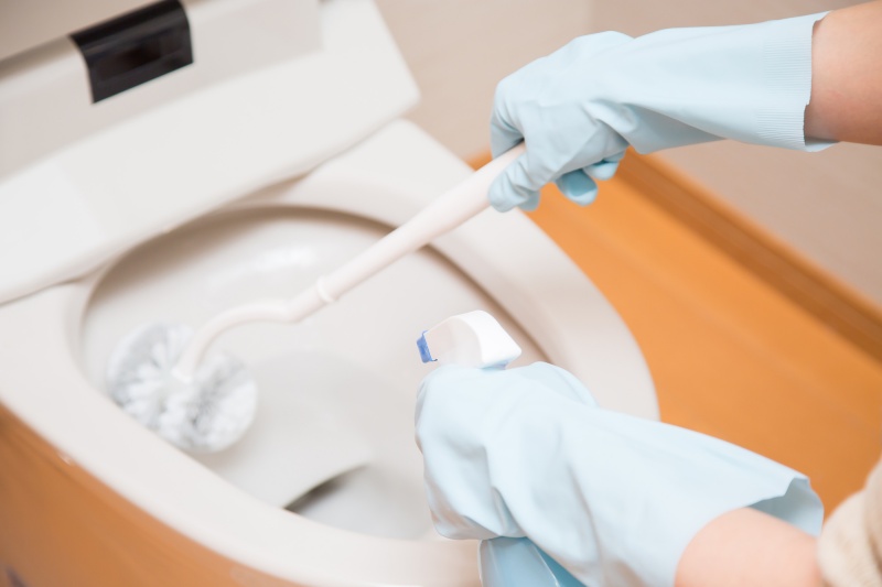 トイレ便器の掃除