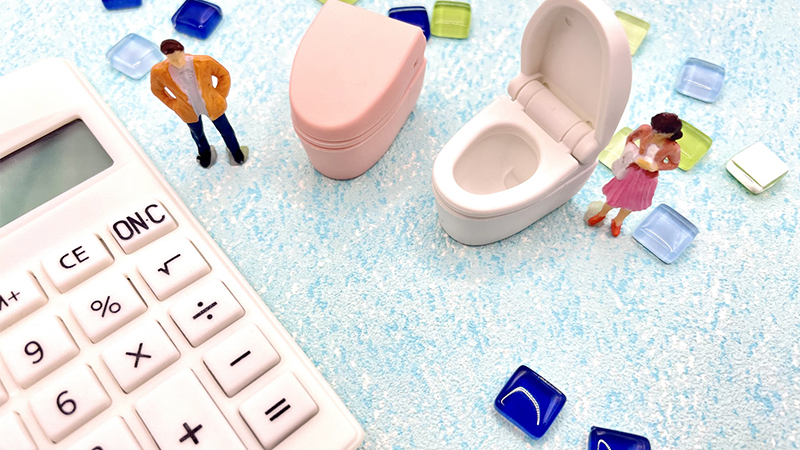 トイレタンクが割れたときの修理・交換費用