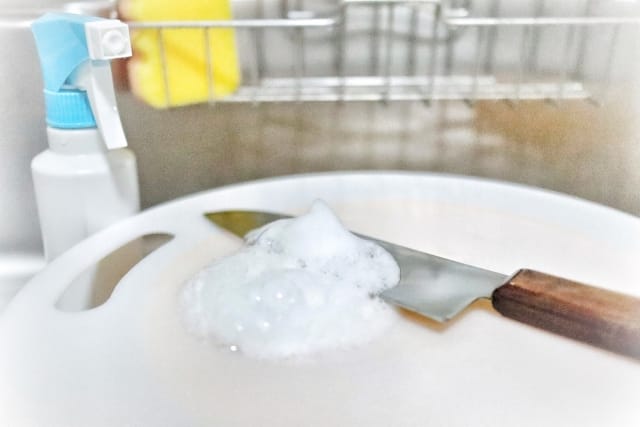 キッチン泡ハイター（泡タイプ）の基本の使い方