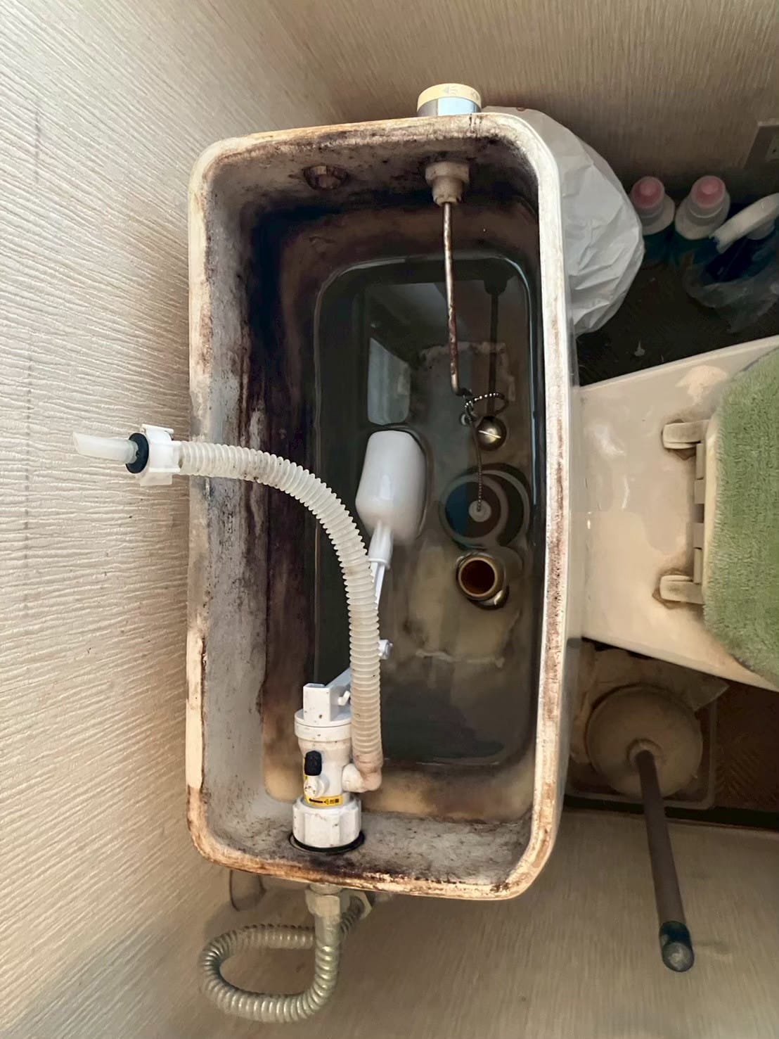 部品交換前