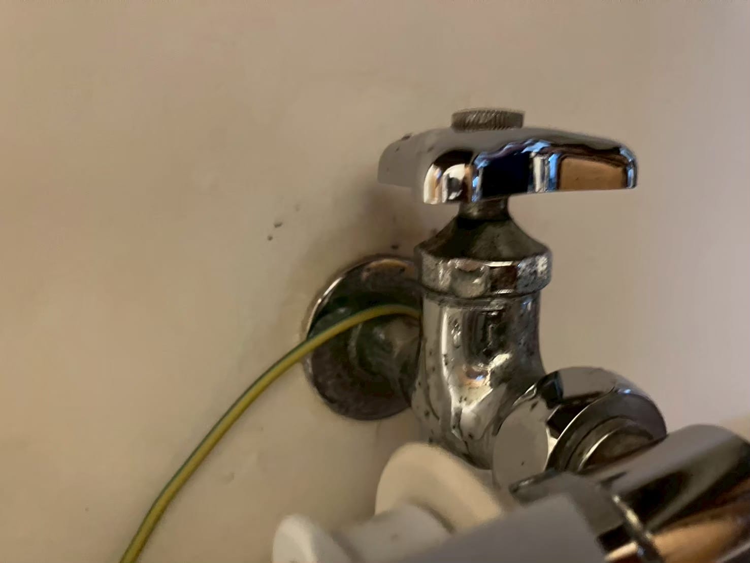 水栓交換前