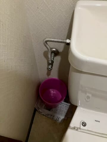 トイレ部品交換前