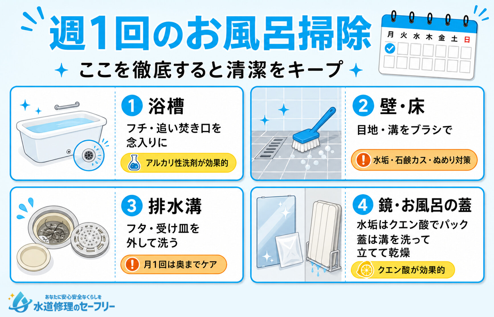 週に1回はここを!徹底したい「定期掃除」のタイミングを解説