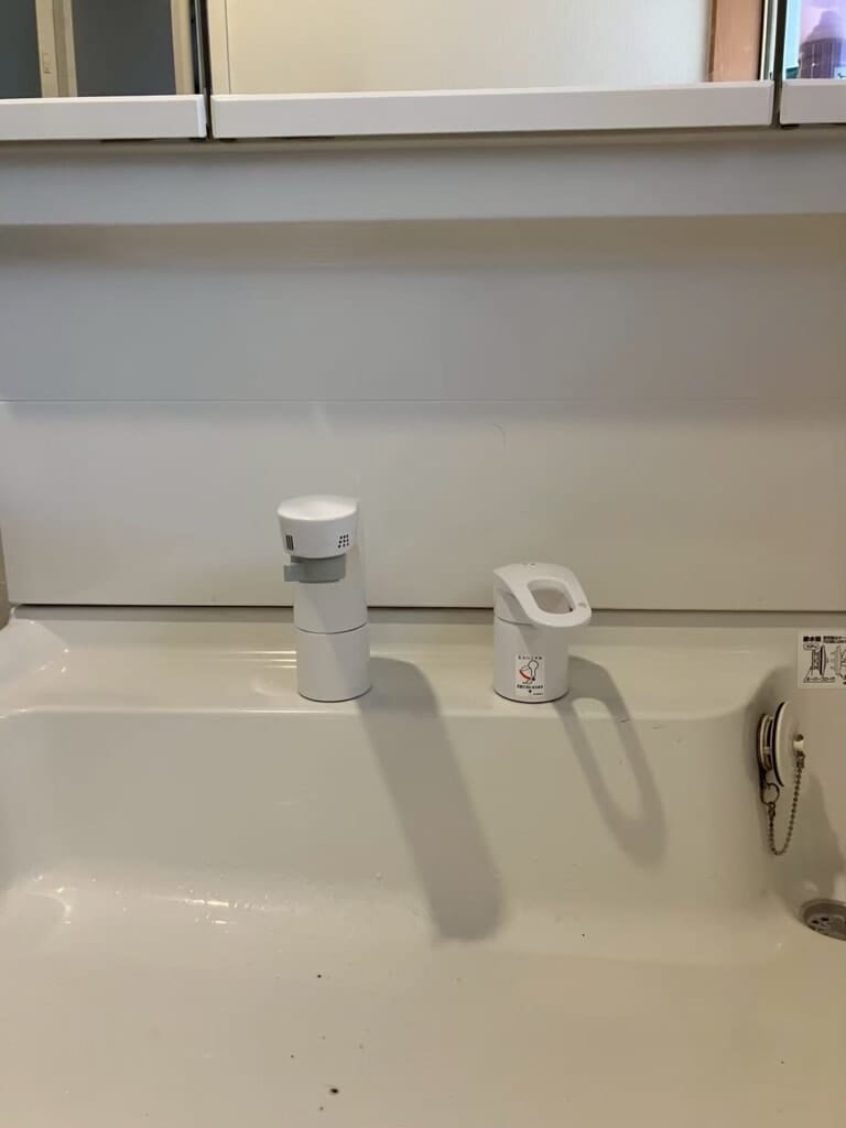 水栓交換後