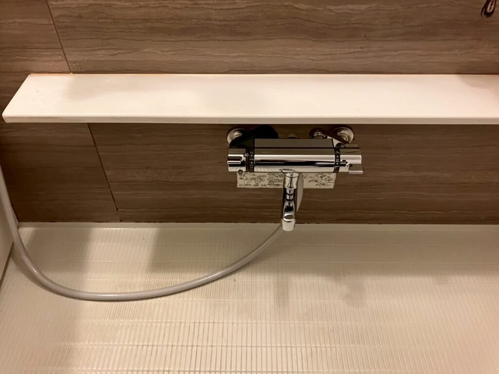 水栓交換後