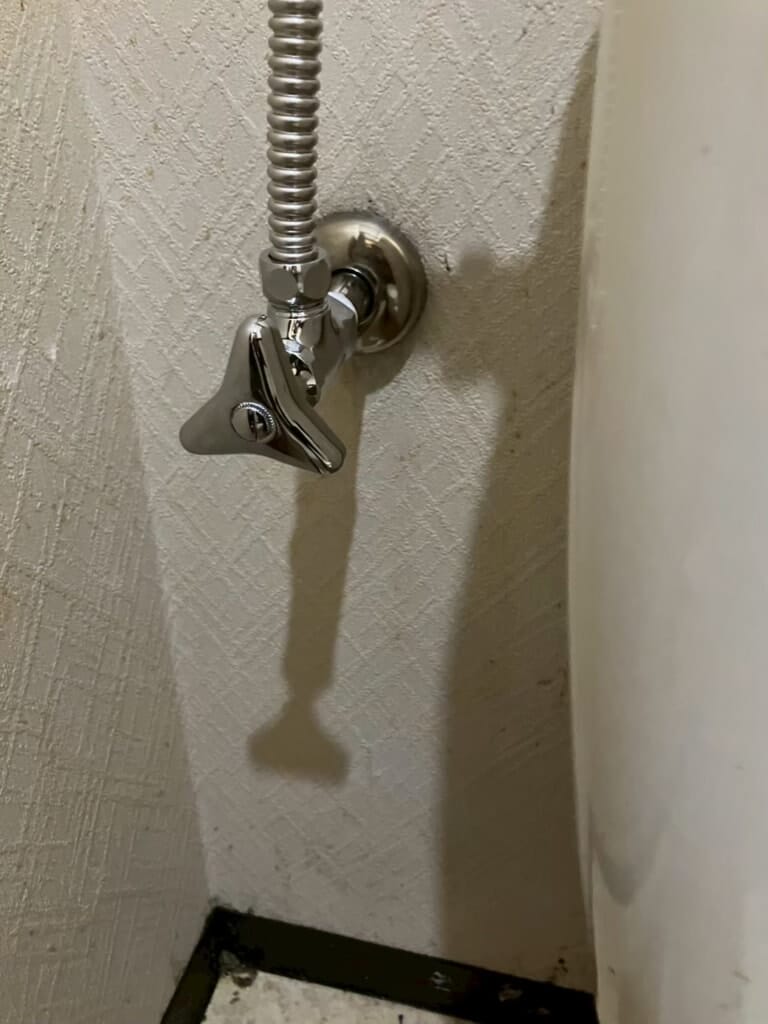 トイレ部品交換後