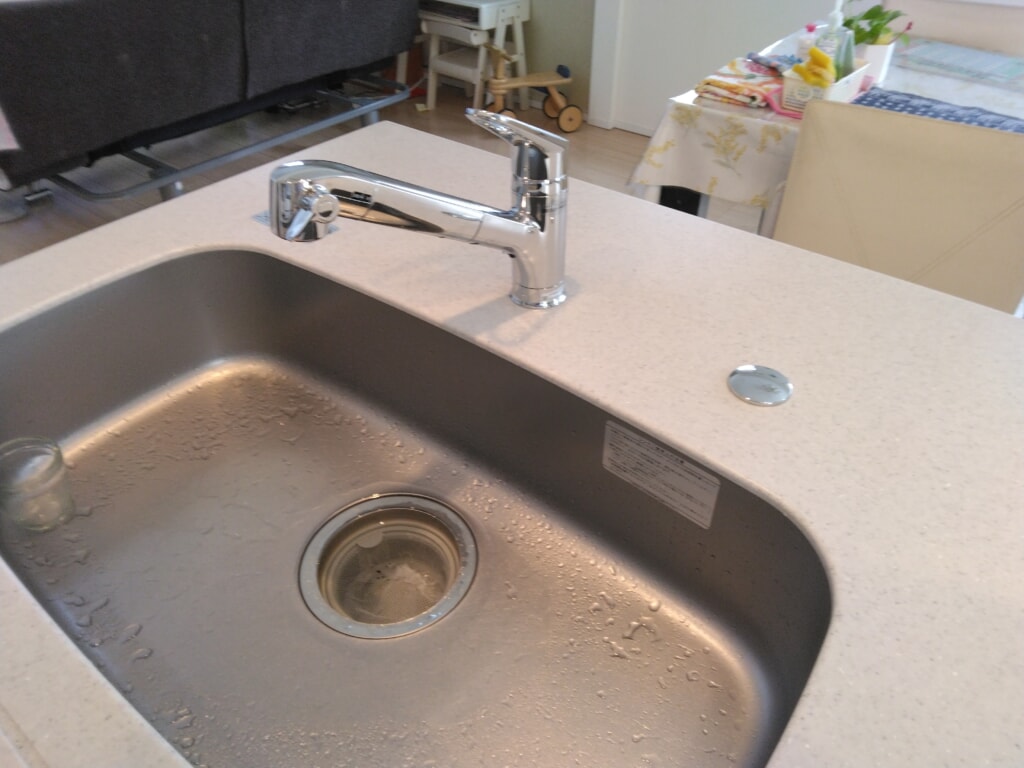 浄水栓 + 浄水器取外し