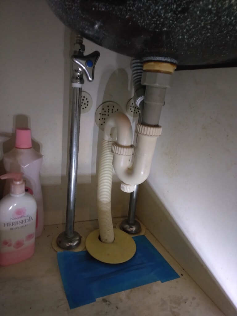 排水Sトラップ交換