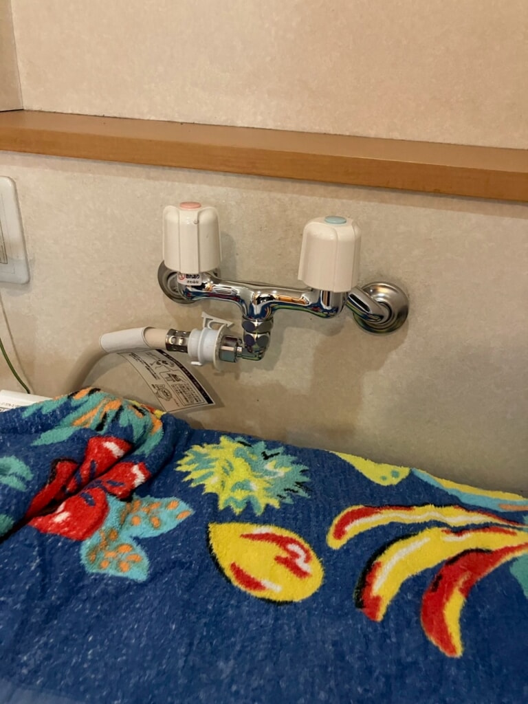 水栓交換後