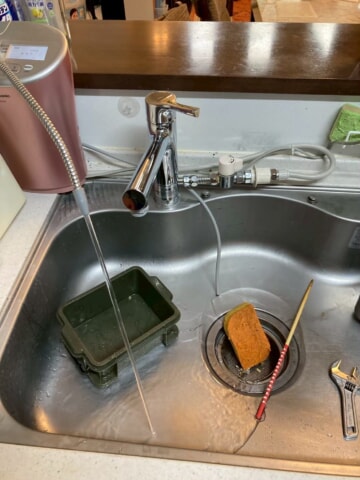 作業後
