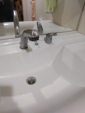 洗髪水栓 メタルメッキタイプ