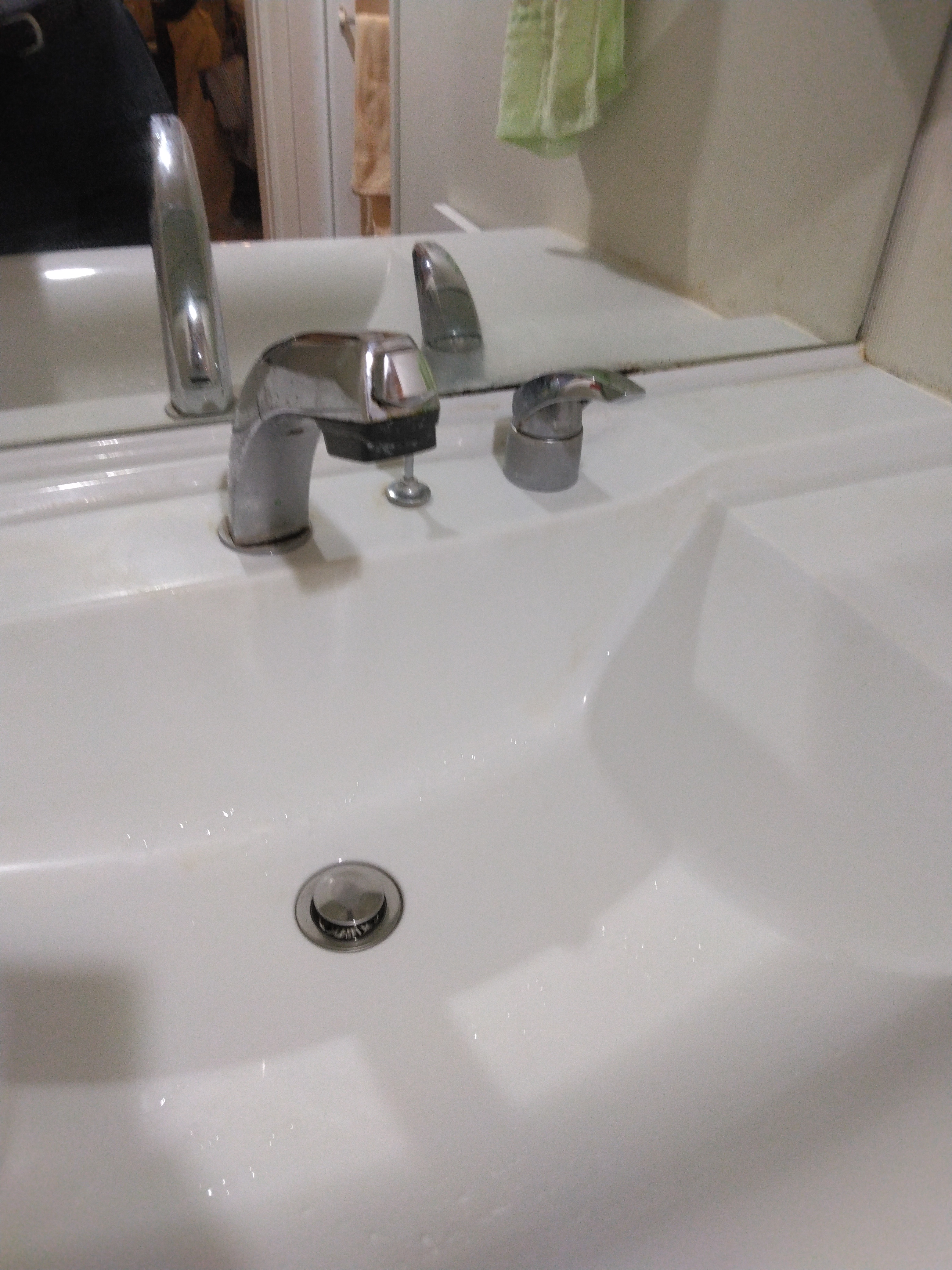 洗髪水栓 メタルメッキタイプ