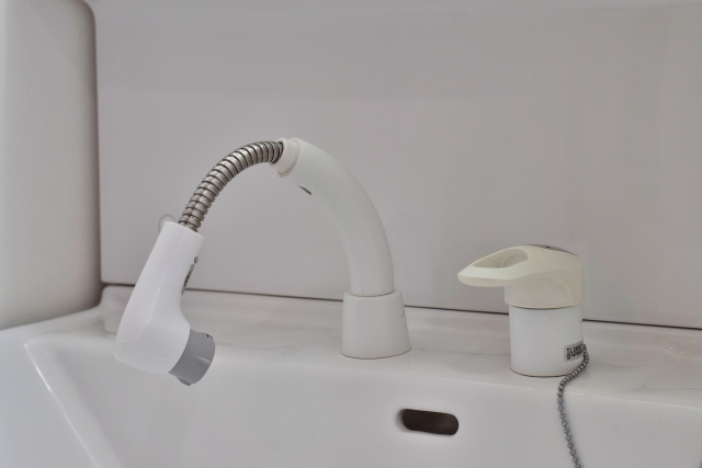 洗面所のシャワーヘッドで掃除が必要な場所