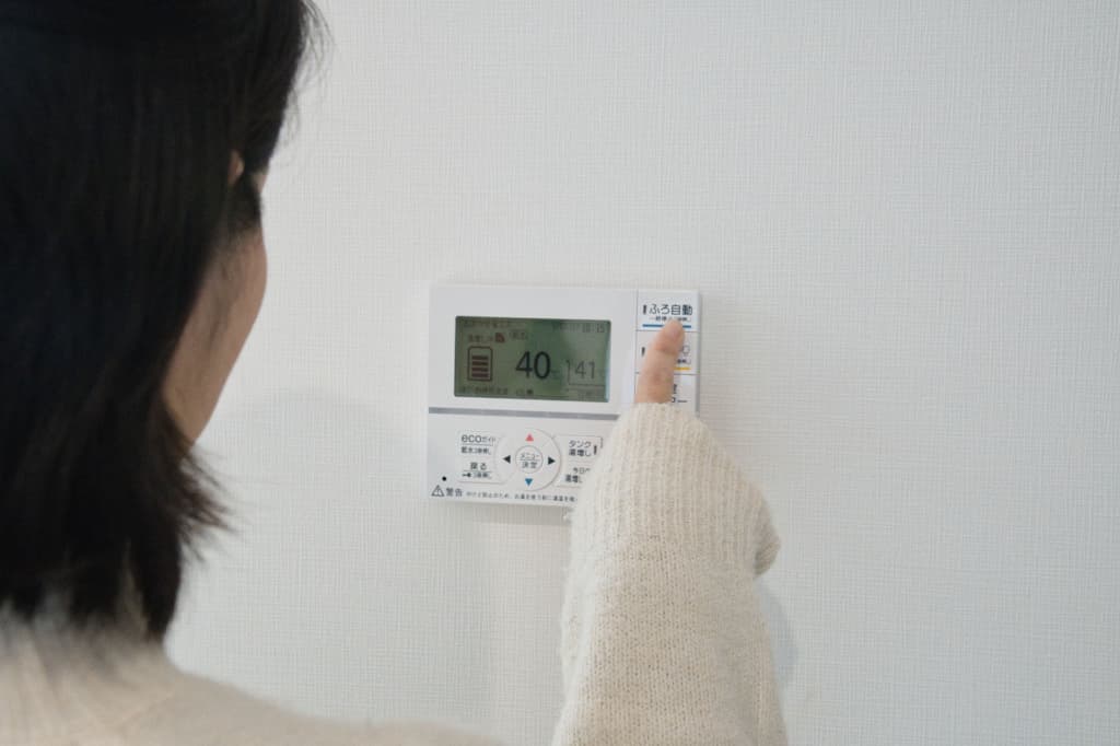 パーパス給湯器がエラー時のリセット方法