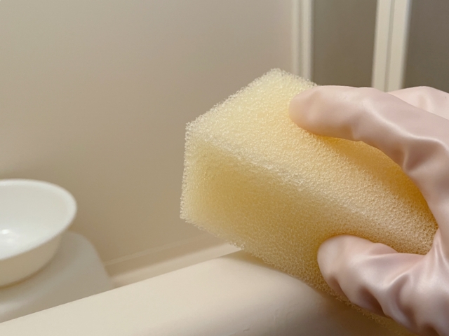 お風呂の白い汚れを撃退する基本の掃除方法