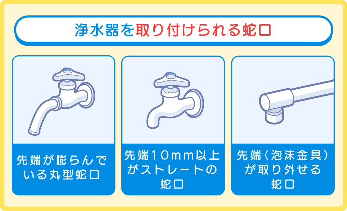 浄水器を後付けできるおすすめの蛇口