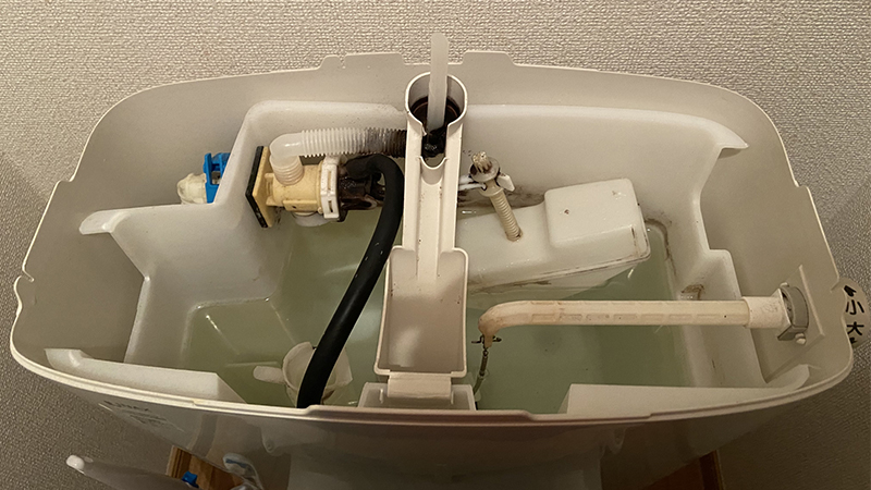 トイレタンクから音がするときの応急処置