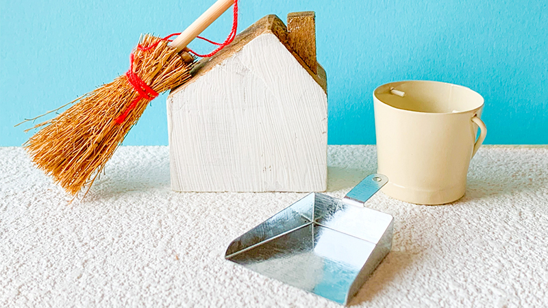 100均で買える汚水枡の掃除道具