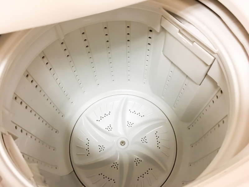 洗濯機の下の階で水漏れした後