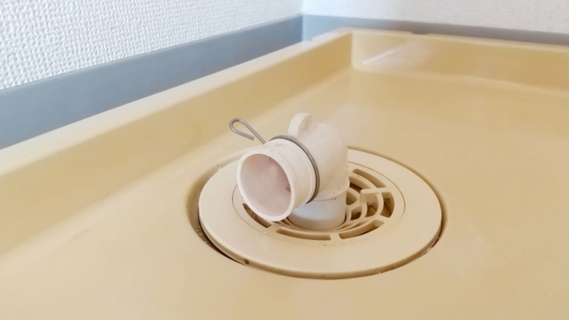 洗濯機の排水から泡があふれるとき