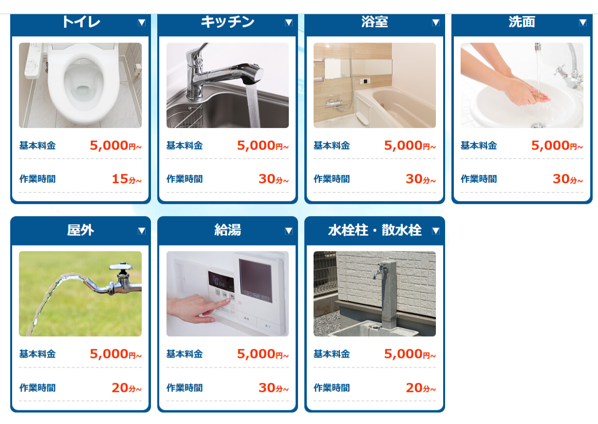 水PROの料金相場・支払い方法